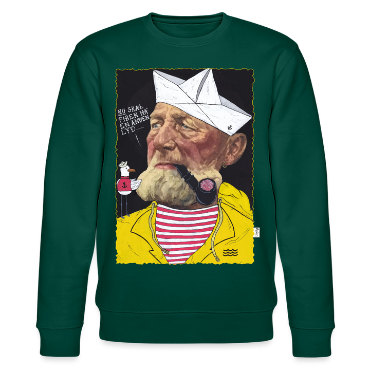 Styrmand Karlsen - Kraftig Unisex Sweatshirt - skovgrøn