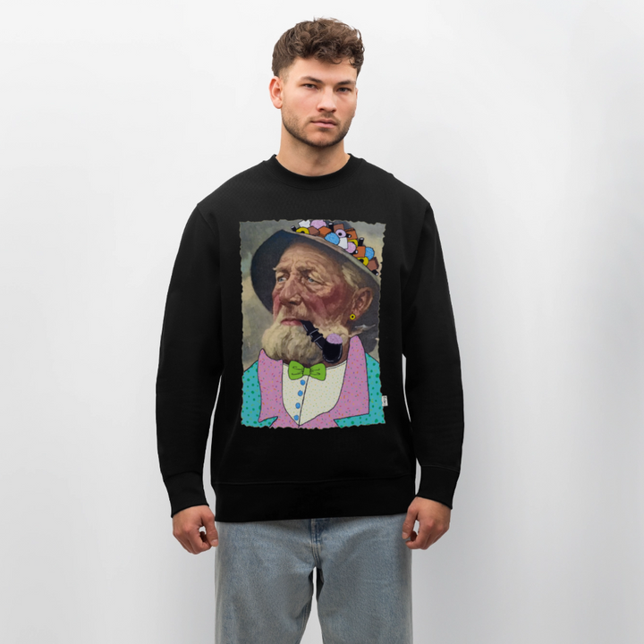 Krymmel Kaj - Kraftig Unisex Sweatshirt - sort