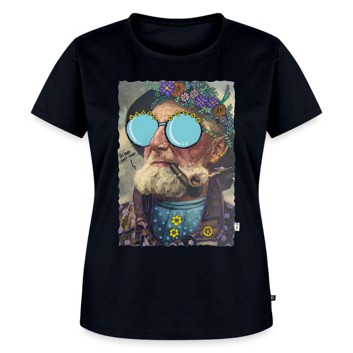 Hippie Hans - Premium Dame T-shirt - navy
