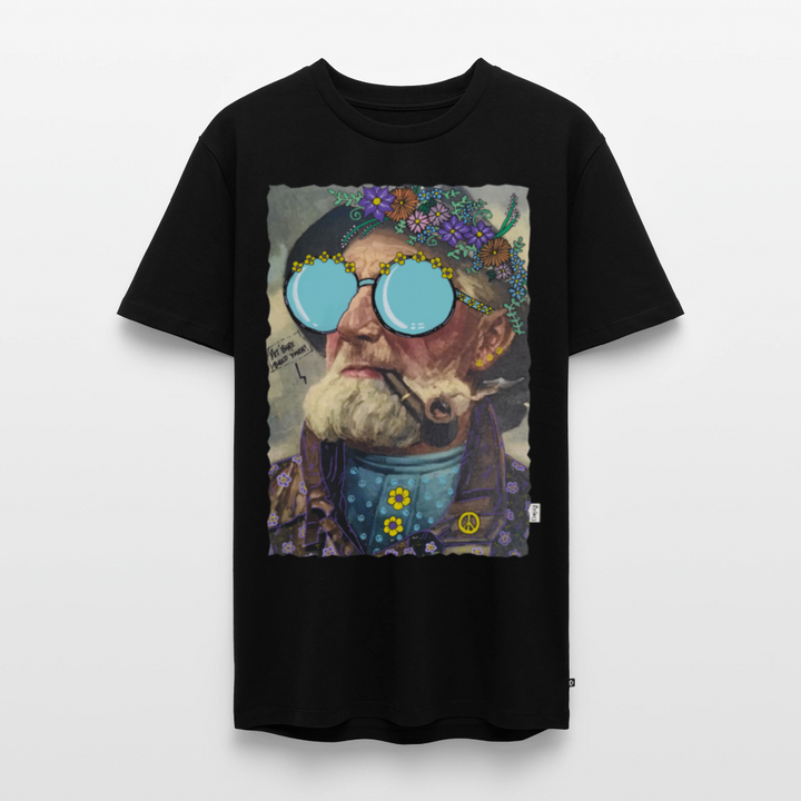 Hippie Hans - Premium Herre T-shirt - sort