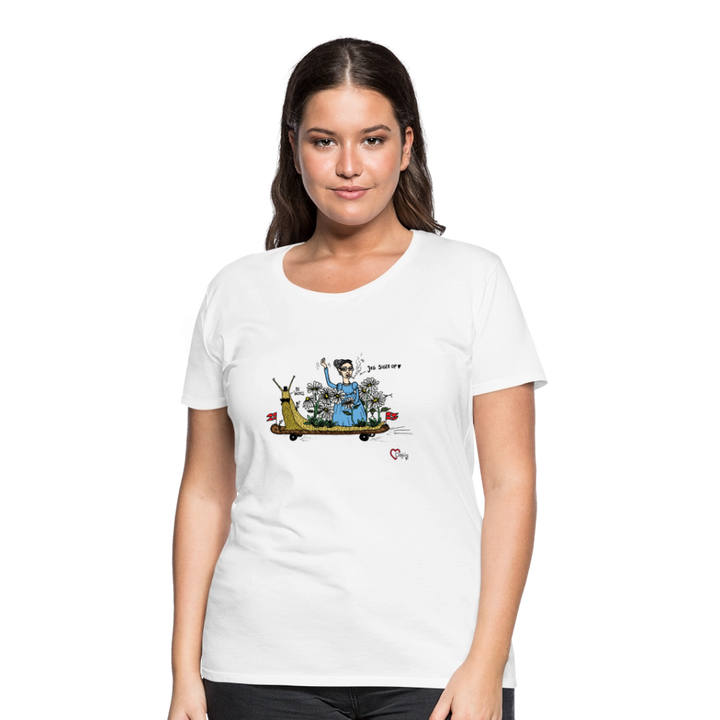 Daisy Me Rollin' Snegl - Eksklusiv Dame T-shirt - hvid