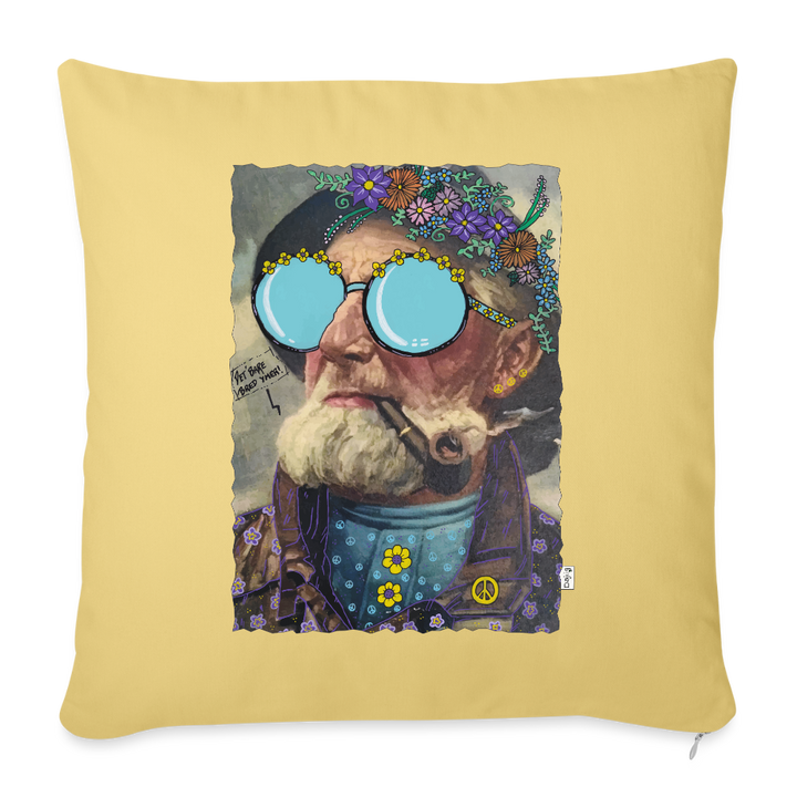 Hippie Hans - Sofapude betræk - støvet gul