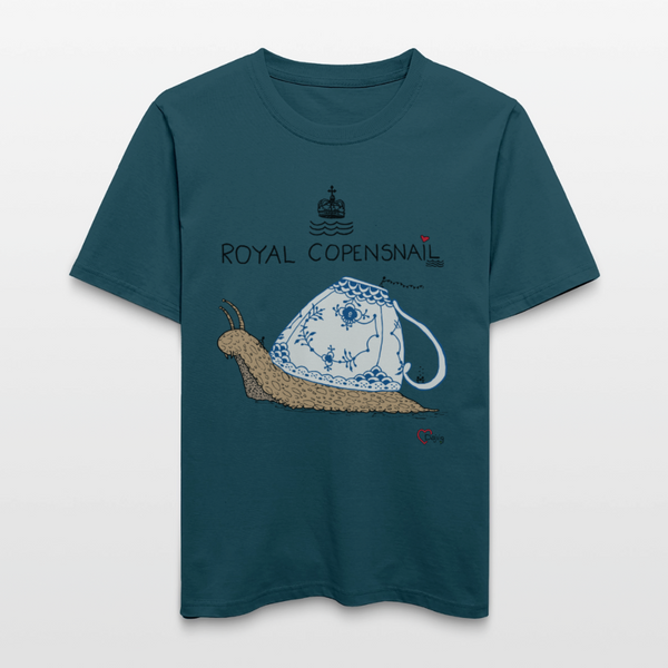 Royal Copensnail - Unisex T-shirt - mørk petrol