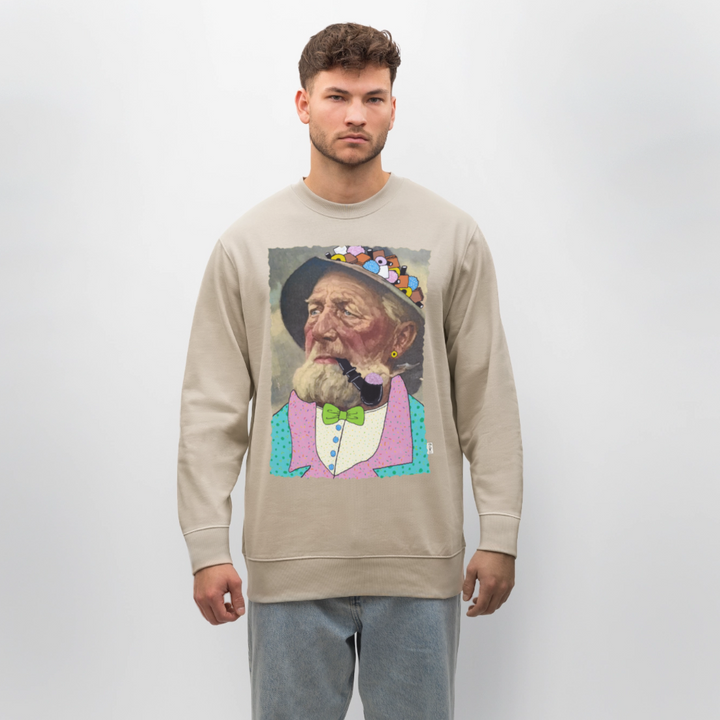 Krymmel Kaj - Kraftig Unisex Sweatshirt - beige