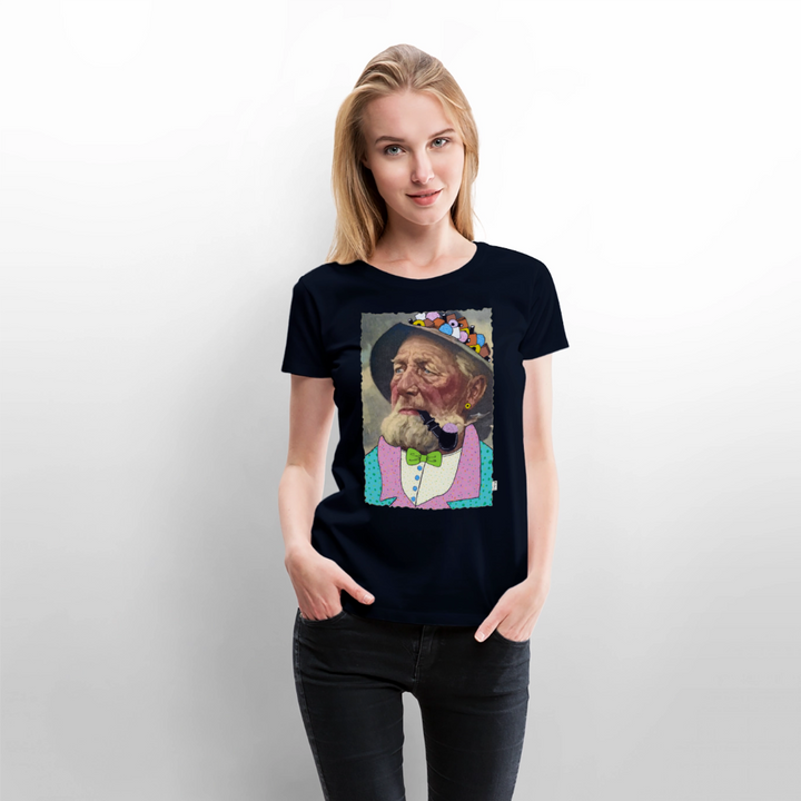 Krymmel Kaj - Premium Dame T-shirt - navy