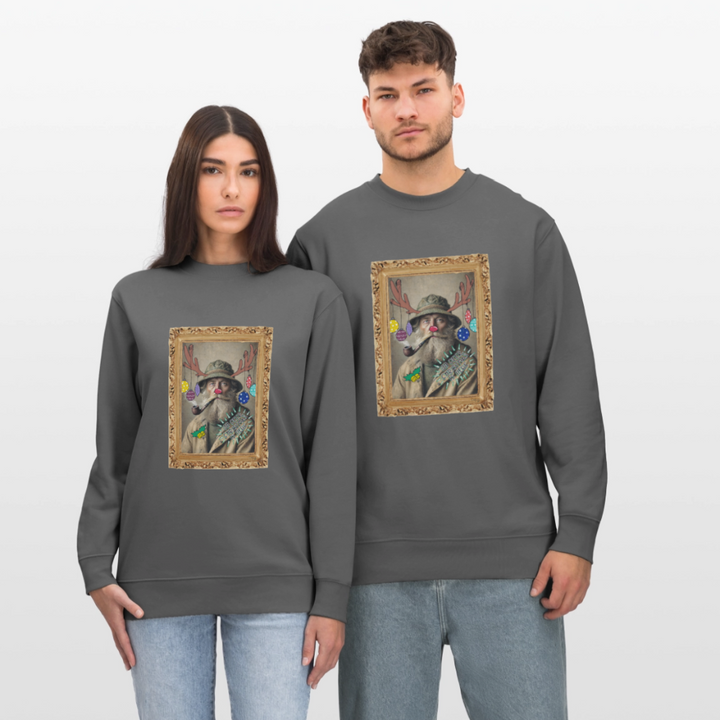 Rudolf Hjort - Kraftig Unisex Sweatshirt - charcoal