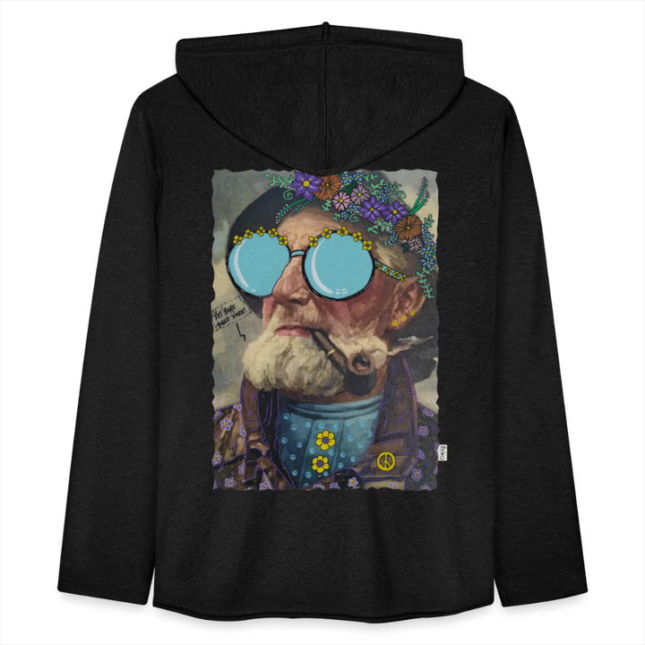 Hippie Hans - Let Unisex Hættetrøje - charcoal
