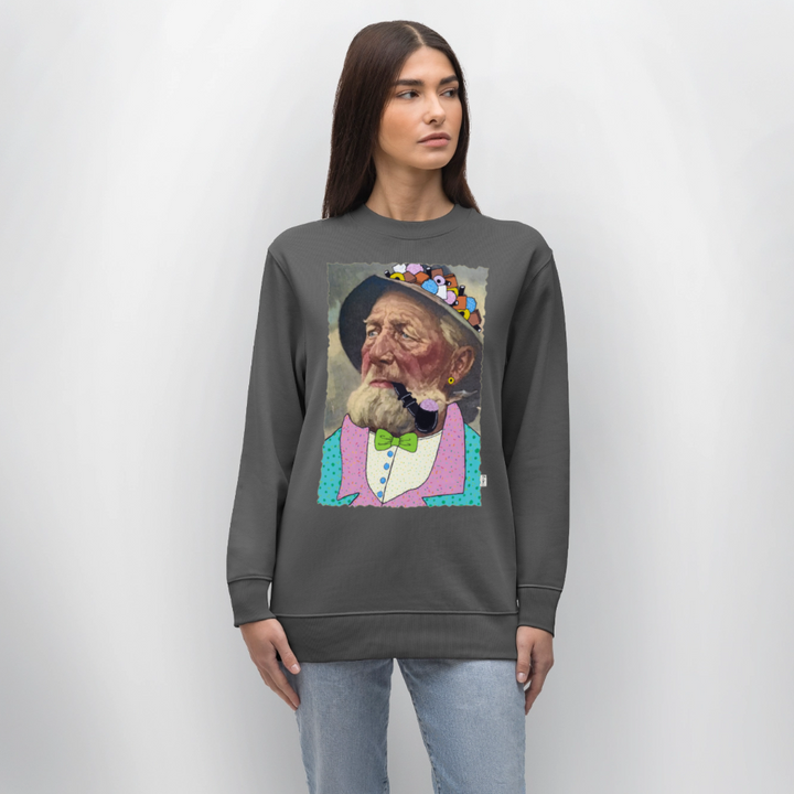 Krymmel Kaj - Kraftig Unisex Sweatshirt - charcoal