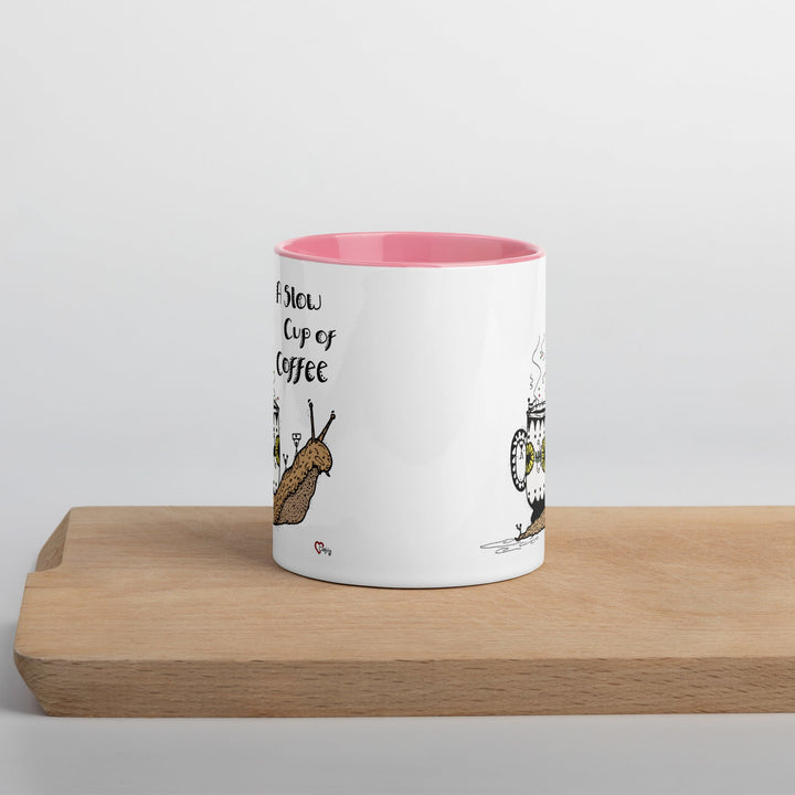 A Slow Cup of Coffee Snegle Krus - Krus - Black - Dajlig.dk