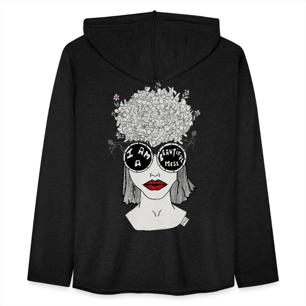 ADHD A Beautiful Mess - Let Unisex hættetrøje - Let sweatshirt med hætte, unisex - sort - Dajlig