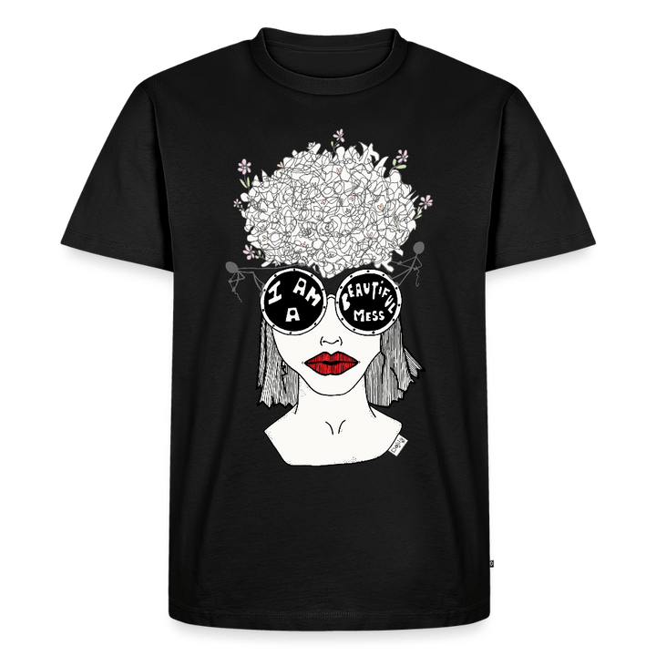 ADHD Beautiful Mess Herre T-shirt - Herre premium T-shirt - sort - Dajlig