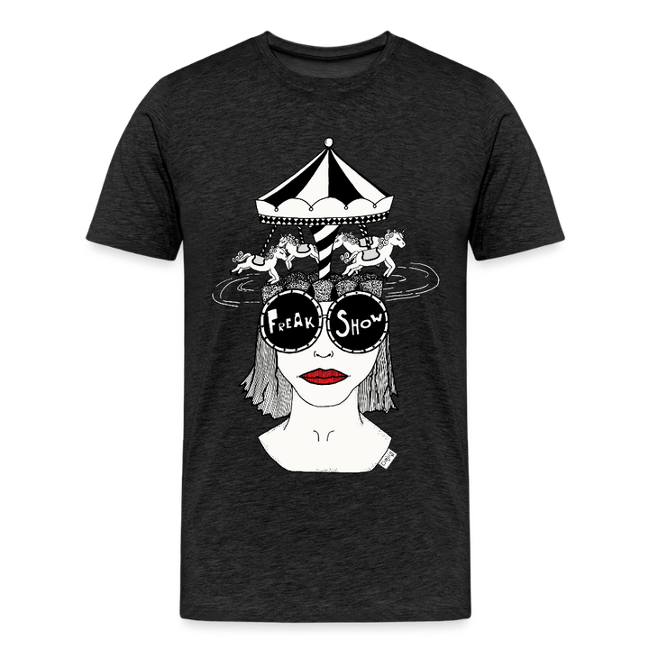 ADHD Freak Show Herre T-shirt - Herre premium T-shirt - charcoal - Dajlig