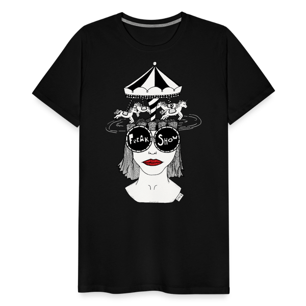 ADHD Freak Show Herre T-shirt - Herre premium T-shirt - sort - Dajlig