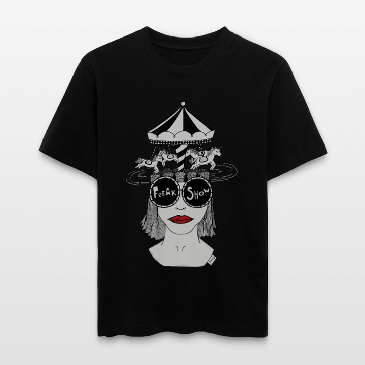 ADHD Freak Show Unisex T-shirt - Stanley/Stella Relaxed Fit økologisk unisex - T-shirt Sparker - sort - Dajlig