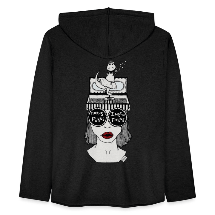 ADHD Hokus Pokus - Let Unisex hættetrøje - Let sweatshirt med hætte, unisex - charcoal - Dajlig