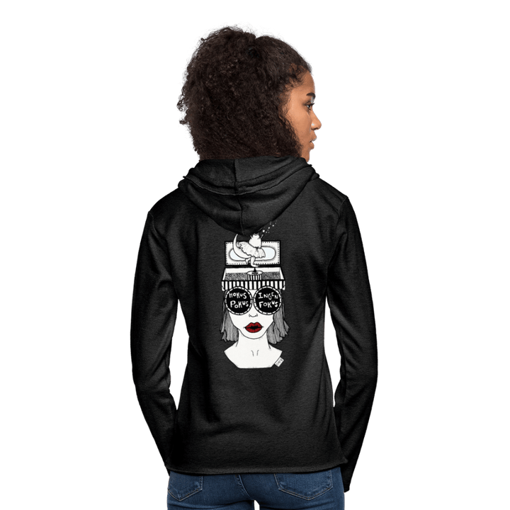 ADHD Hokus Pokus - Let Unisex hættetrøje - Let sweatshirt med hætte, unisex - charcoal - Dajlig