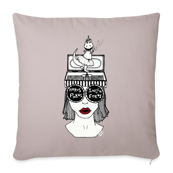ADHD Hokus Pokus - Sofapude - Sofapude med fyld 44 x 44 cm - Lys beige - Dajlig