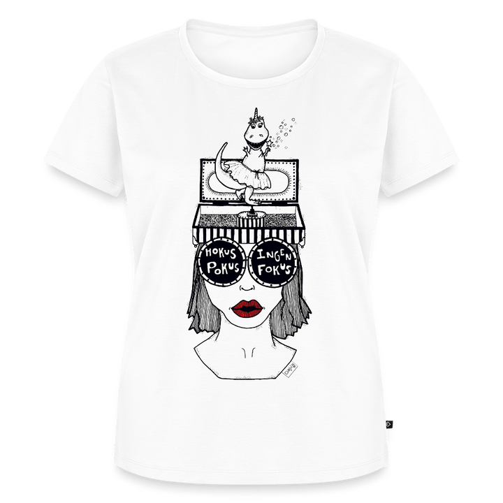ADHD Hokus Pokus Sofie Dame T-shirt - Dame premium T-shirt - hvid - Dajlig