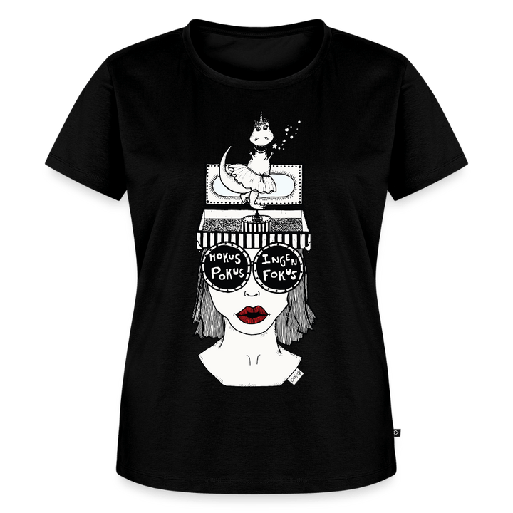 ADHD Hokus Pokus Sofie Dame T-shirt - Dame premium T-shirt - sort - Dajlig