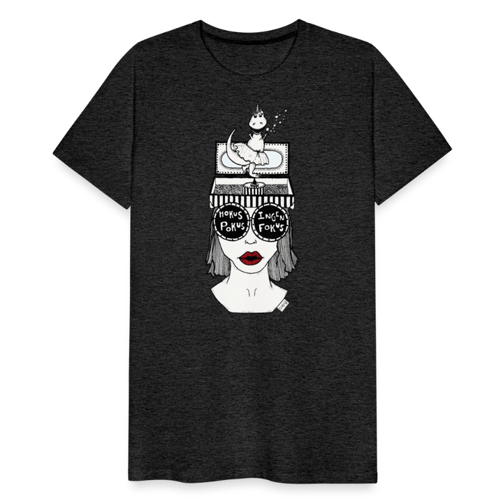 ADHD Hokus Pokus Sofie Herre T-shirt - Herre premium T-shirt - charcoal - Dajlig