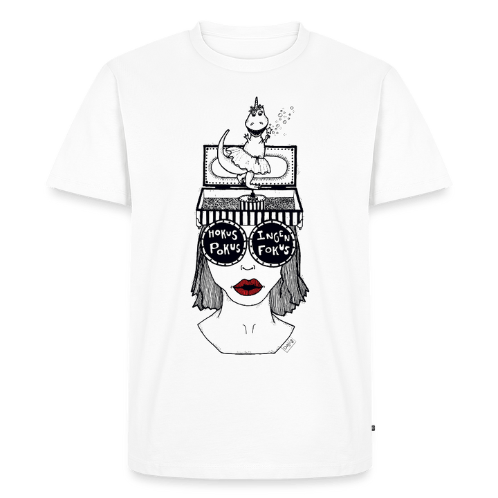 ADHD Hokus Pokus Sofie Herre T-shirt - Herre premium T-shirt - hvid - Dajlig