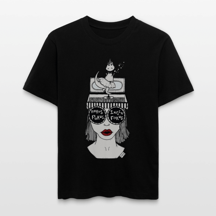 ADHD Hokus Pokus Sofie Unisex T-shirt - Stanley/Stella Relaxed Fit økologisk unisex - T-shirt Sparker - sort - Dajlig