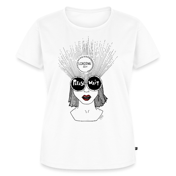 ADHD Loading Dame T-shirt - Dame premium T-shirt - hvid - Dajlig