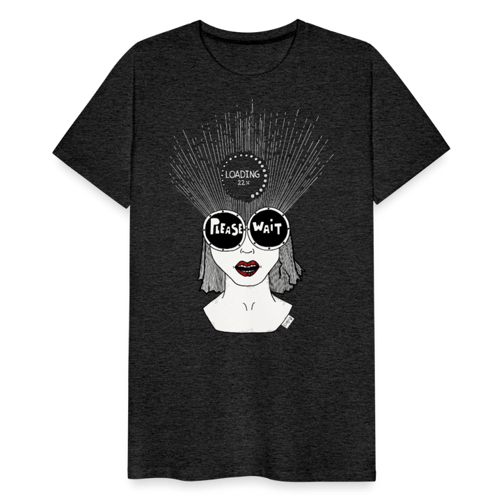 ADHD Loading Herre T-shirt - Herre premium T-shirt - charcoal - Dajlig