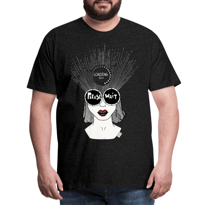 ADHD Loading Herre T-shirt - Herre premium T-shirt - hvid - Dajlig