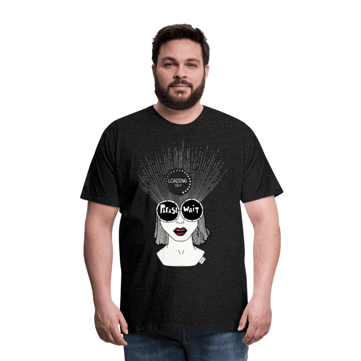 ADHD Loading Herre T-shirt - Herre premium T-shirt - hvid - Dajlig