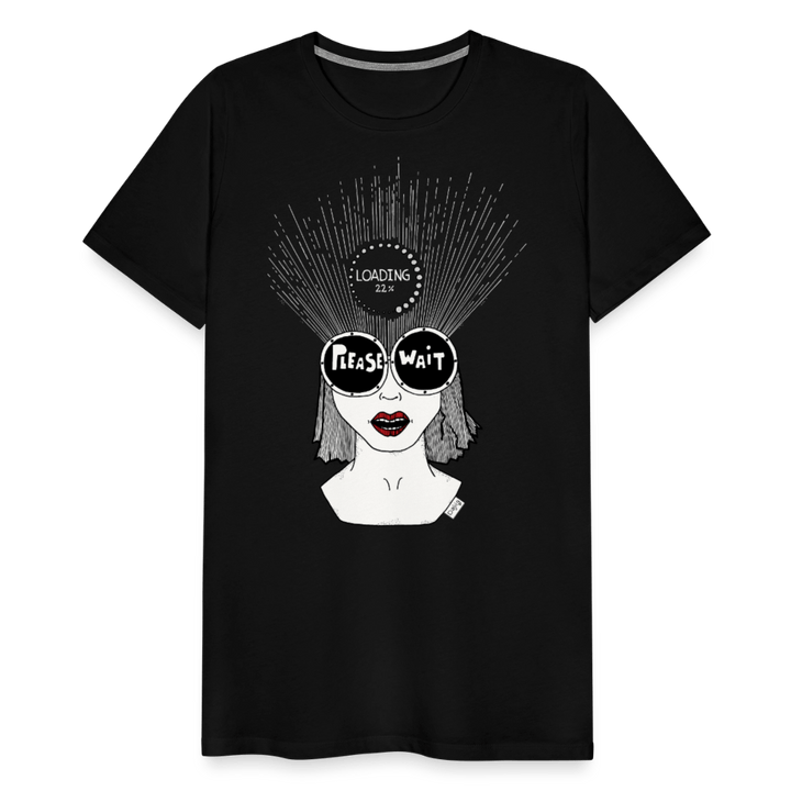ADHD Loading Herre T-shirt - Herre premium T-shirt - sort - Dajlig