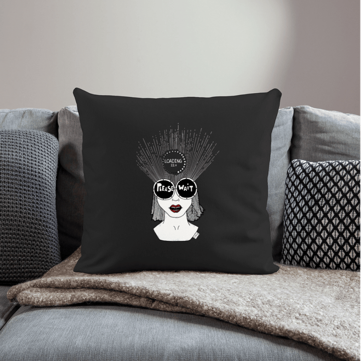 ADHD Loading - Sofa Pude betræk - Pudebetræk 45 x 45 cm - Lys beige - Dajlig