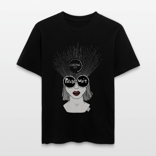 ADHD Loading Unisex T-shirt - Stanley/Stella Relaxed Fit økologisk unisex - T-shirt Sparker - sort - Dajlig