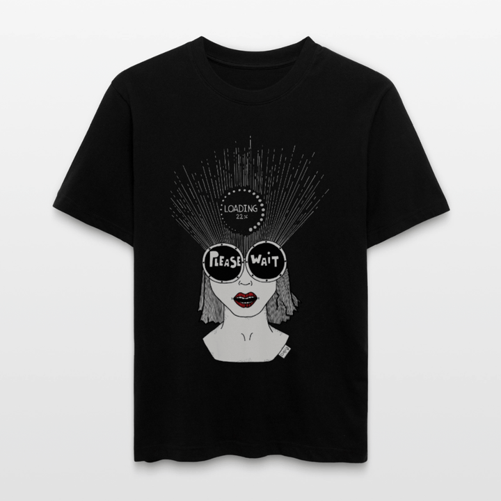 ADHD Loading Unisex T-shirt - Stanley/Stella Relaxed Fit økologisk unisex - T-shirt Sparker - sort - Dajlig