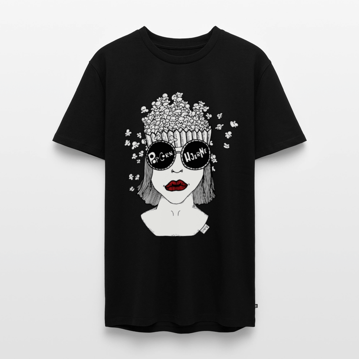 ADHD Popcorn Hjerne Herre T-shirt - Herre premium T-shirt - sort - Dajlig