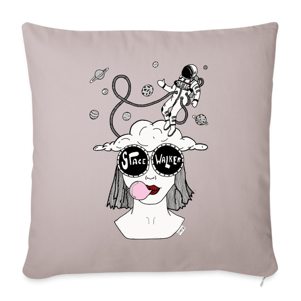 ADHD Space Walker - Sofa Pude Betræk - Pudebetræk 45 x 45 cm - Lys beige - Dajlig