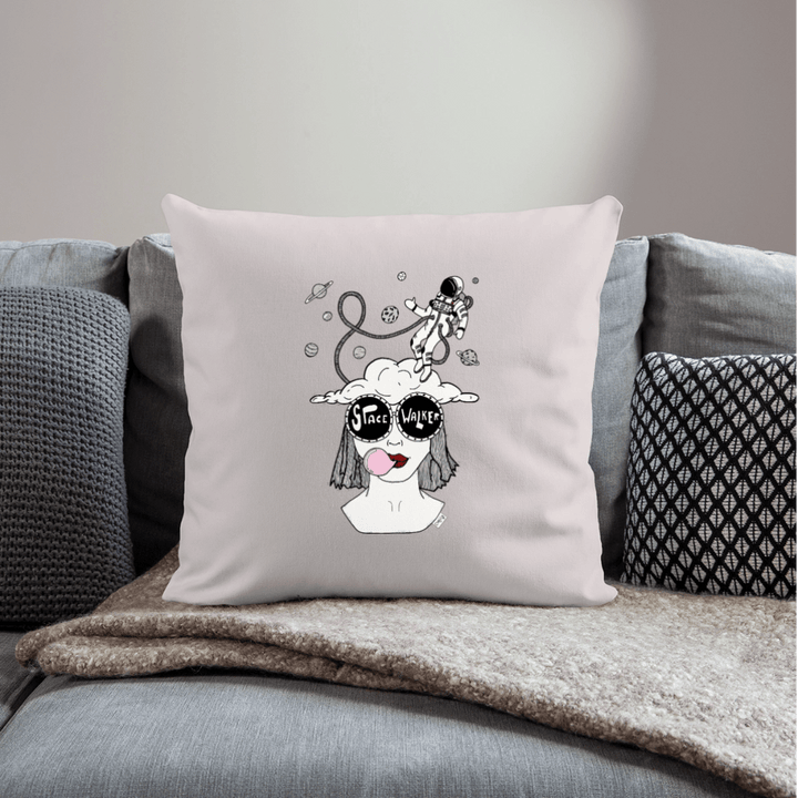ADHD Space Walker - Sofa Pude Betræk - Pudebetræk 45 x 45 cm - Lys beige - Dajlig