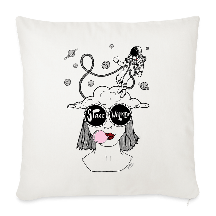 ADHD Space Walker - Sofapude - Sofapude med fyld 44 x 44 cm - naturhvid - Dajlig