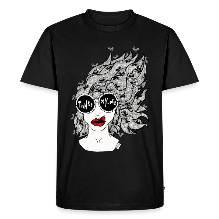 ADHD Tankemylder Herre T-shirt - Herre premium T-shirt - charcoal - Dajlig