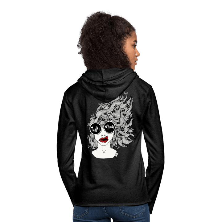 ADHD Tankemylder - Let Unisex hættetrøje - Let sweatshirt med hætte, unisex - grå meleret - Dajlig
