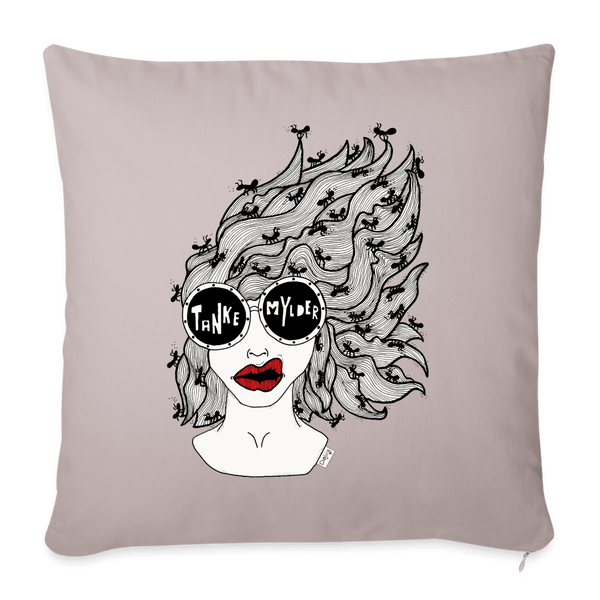 ADHD Tankemylder - Sofa Pude betræk - Pudebetræk 45 x 45 cm - Lys beige - Dajlig
