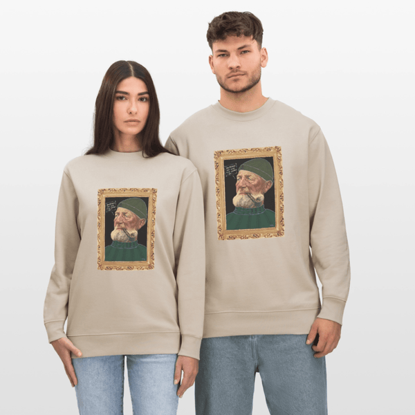 Anker Bådsmand - Kraftig Unisex Sweatshirt - Stanley/Stella økologisk unisex - sweatshirt CHANGER - beige - Dajlig