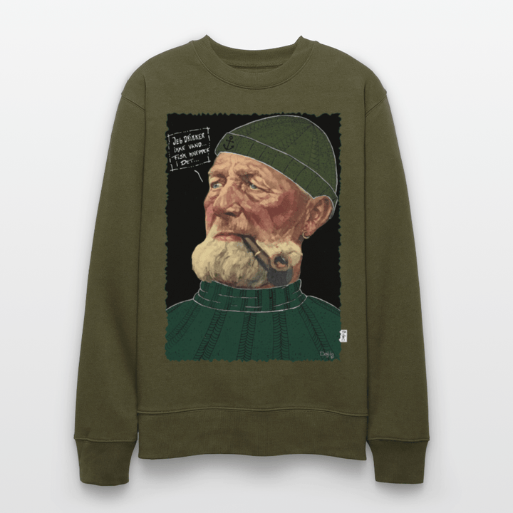 Anker Bådsmand - Kraftig Unisex Sweatshirt - Stanley/Stella økologisk unisex - sweatshirt CHANGER - khaki - Dajlig