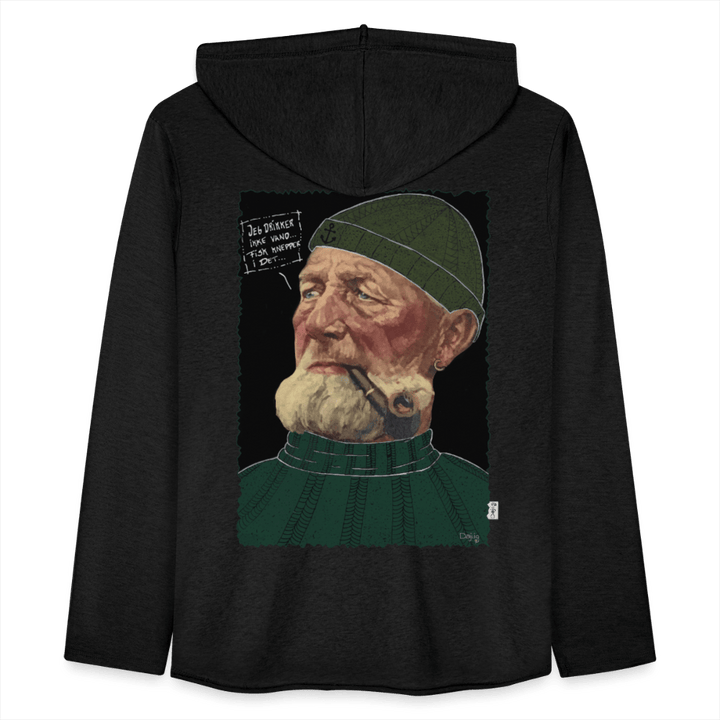 Anker Bådsmand - Let Unisex Hættetrøje - Let sweatshirt med hætte, unisex - charcoal - Dajlig