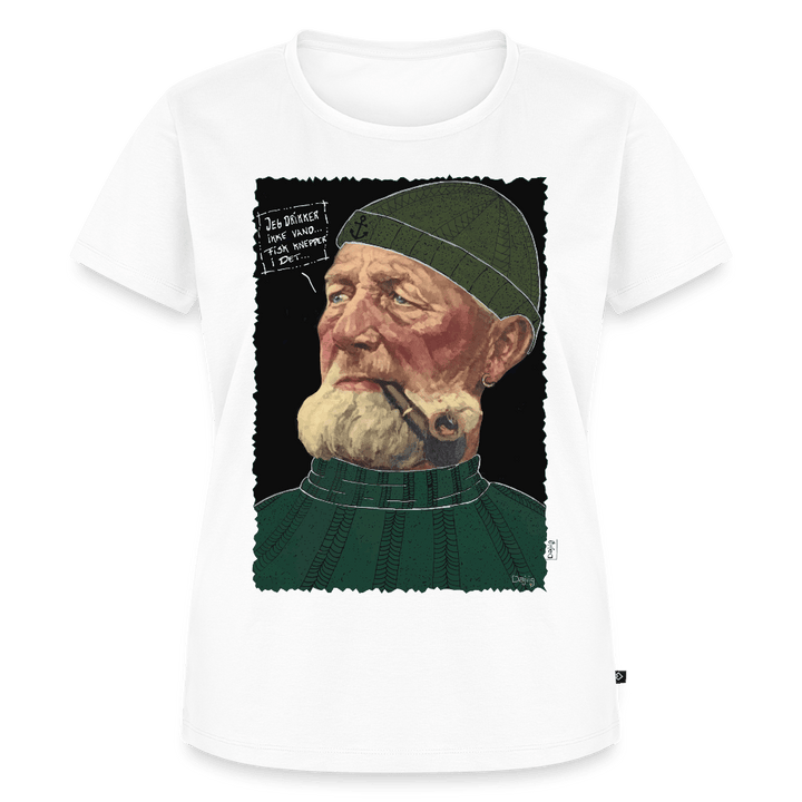 Anker Bådsmand - Premium Dame T-shirt - Dame premium T-shirt - hvid - Dajlig