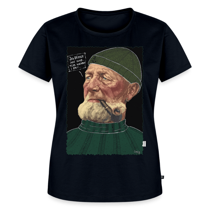 Anker Bådsmand - Premium Dame T-shirt - Dame premium T-shirt - navy - Dajlig