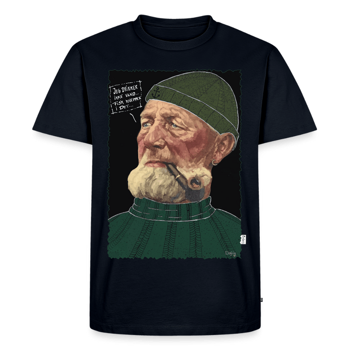 Anker Bådsmand - Premium Herre T-shirt - Herre premium T-shirt - navy - Dajlig