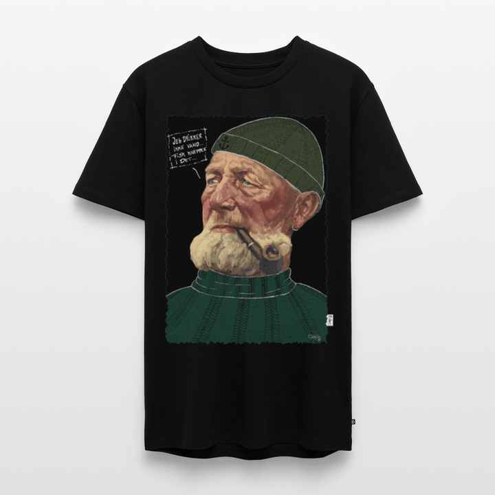 Anker Bådsmand - Premium Herre T-shirt - Herre premium T-shirt - sort - Dajlig