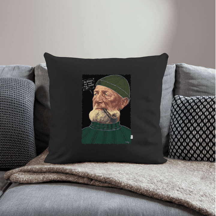 Anker Bådsmand - Sofapude betræk - Pudebetræk 45 x 45 cm - sort - Dajlig