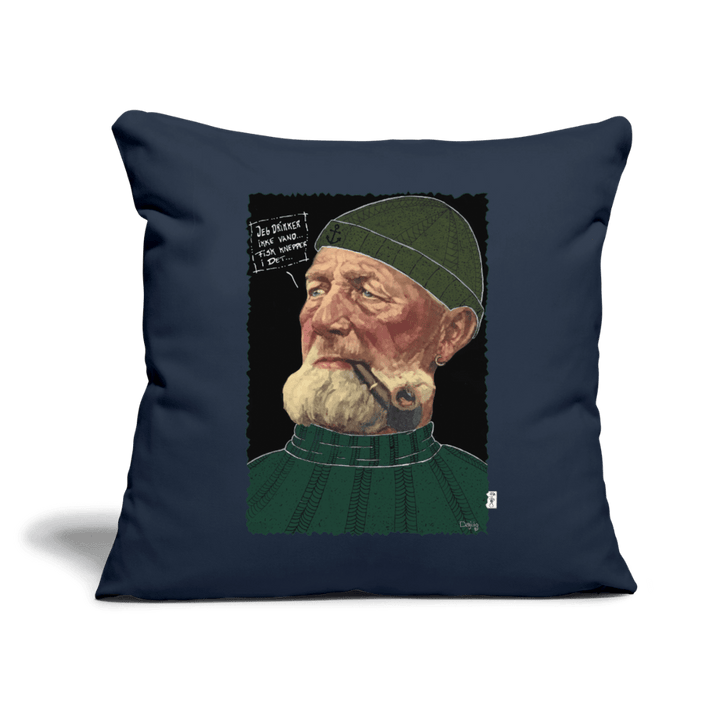 Anker Bådsmand - Sofapude - Sofapude med fyld 44 x 44 cm - marineblå - Dajlig